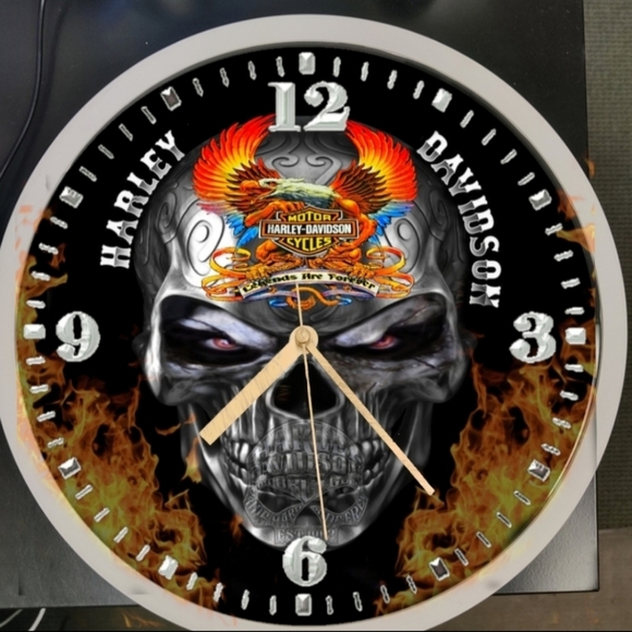 Harley Davidson Clock - Picture 3 of 4